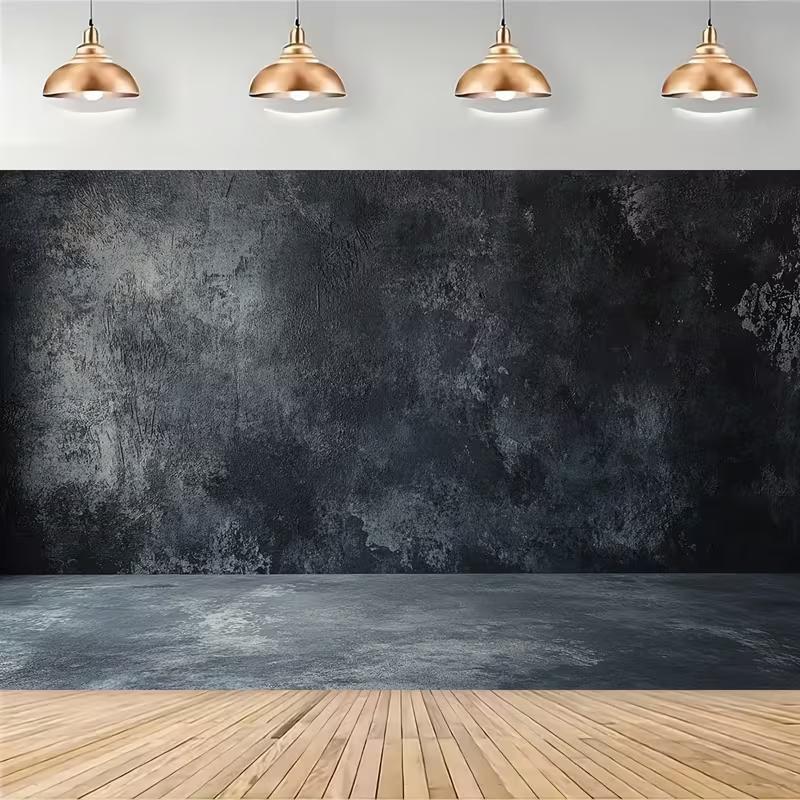2D Grunge Textured Cement Backdrop Photography Background Banner
