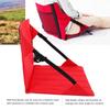 Portable Moistureproof Picnic Mat Outdoor Camping Beach Stadium Folding Seat Cushion Black