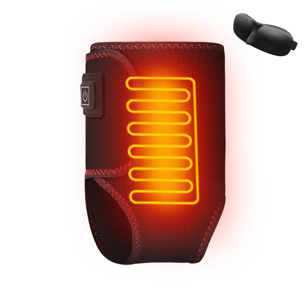 Ankle Second Third Far Electric Ankle Ankle USB Outdoor Cold Fully Black Support, & Generation, 70°C, 63°C, 56°C, Infrared, Heater, Support, Sprain,