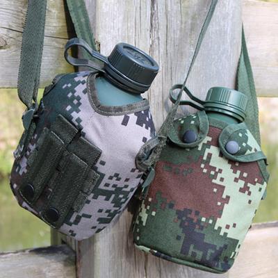 1 Set 1L Camping Kettle Large Capacity Drop Protection Heat Resistance Drink Water Outdoor Marching Jug Outdoor Activities