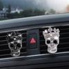New Skull Style Perfume Bottle Car Air Conditioning Outlet Perfume Car Perfume Car Interior Accessories Car Fragrance