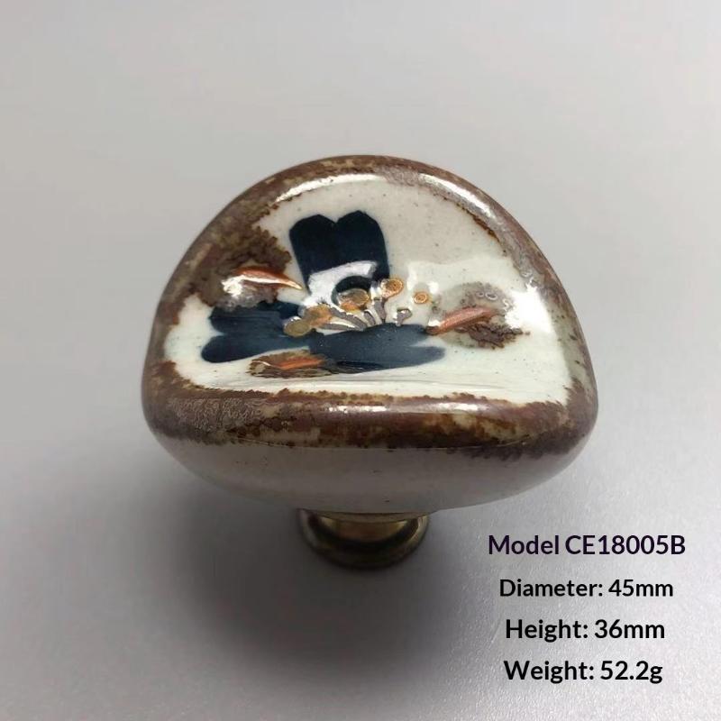 Ceramic Door Handles French Vintage Furniture Handle Cupboard Kithen Cabinet Wardrobe Drawer Closet Pulls Diy Decor