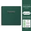 Square Leather English Vocabulary Pocket Notebook 