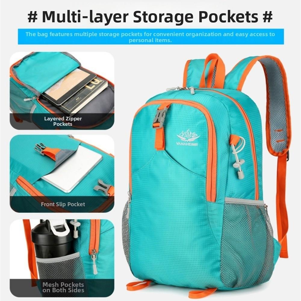 Waterproof Hiking Backpack Casual Hiking Cycling Backpack For Men And Women