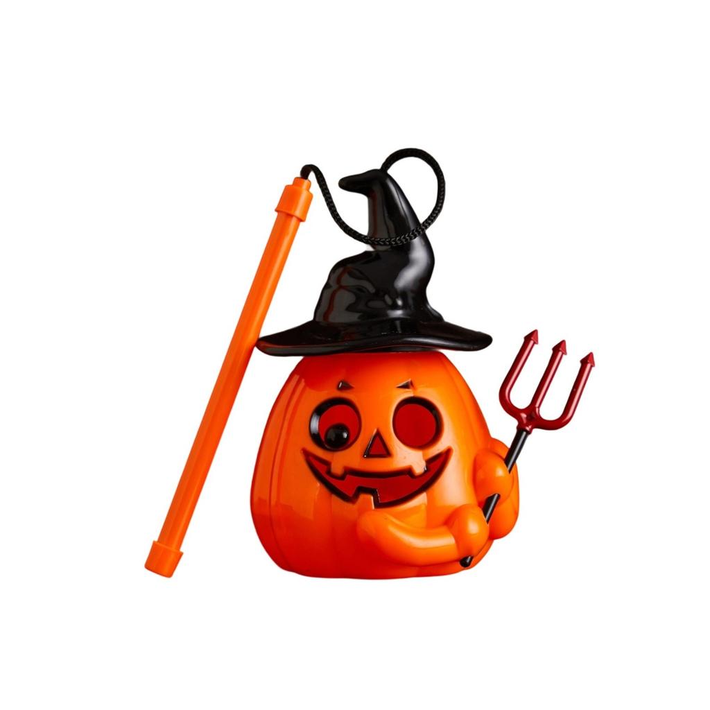 Halloween Portable Cushaw Lamp Bar KTV Nightclub Decoration Luminous Cushaw  Lamp Children's Expression Portable Lamp