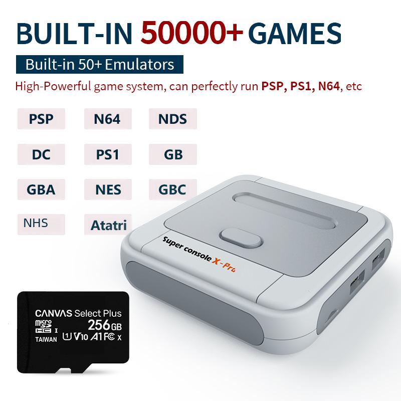 Retro Nostalgic Game Set-Top Box - Upgraded SX-PRO Dual System for MAME, N64, PSP, PS1, Etc. Great for Gaming!