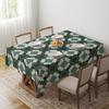 Green Tablecloth Geometric Light Luxury Dining Table Coffee Table Desk Decorative Tablecloth Tablecloth Outdoor Picnic Towel