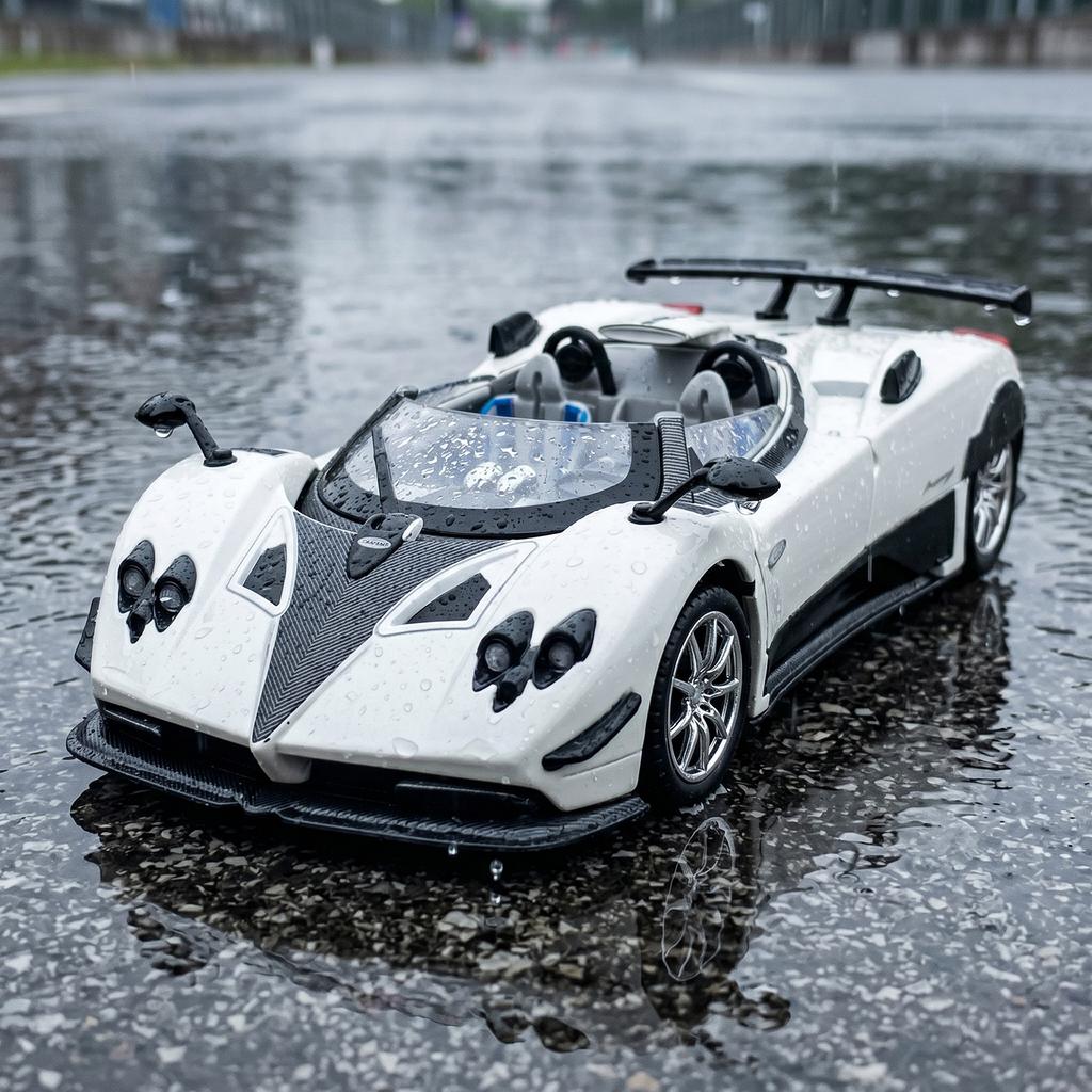 1:24 Pagani Zonda HP Barchetta Limited Edition Open Top Hypercar Alloy Diecast Model Car Home Trendy & Desktop Display Ornament