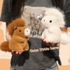 Stuffed Animal Simulation Horse Plush Toys Simulation Horse Horned Sheep Plush Doll  Birthday Gift