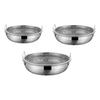 Stainless Steel Filter Basket Reusable Round Mesh Tray Frying Grilling Kitchen Strainer Fruit Vegetable Water Filter Basket