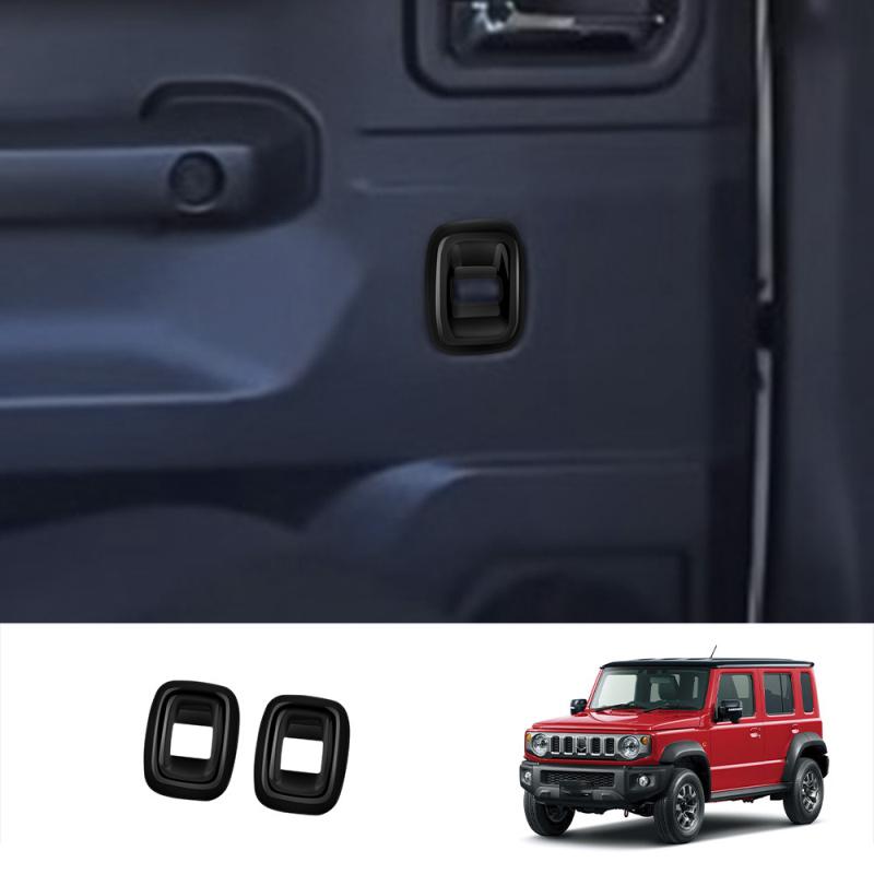 LHD RHD FOR SUZUKI Jimny Nomade 2025 2026 5 door ABS Carbonfiber Rear door window button glass switch cover Interior Accessories