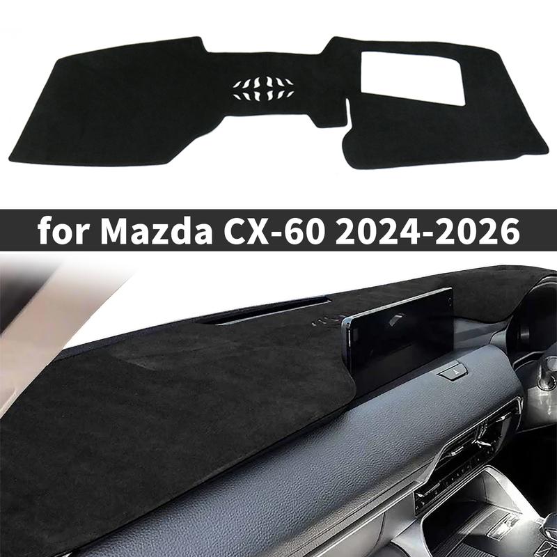 Dash Mat Dashmat Accessoriesr for Mazda CX-60 CX60 2024 2025 2026 Car Dashboard Pad Cover Sunshade Protective Carpet Non-Slip