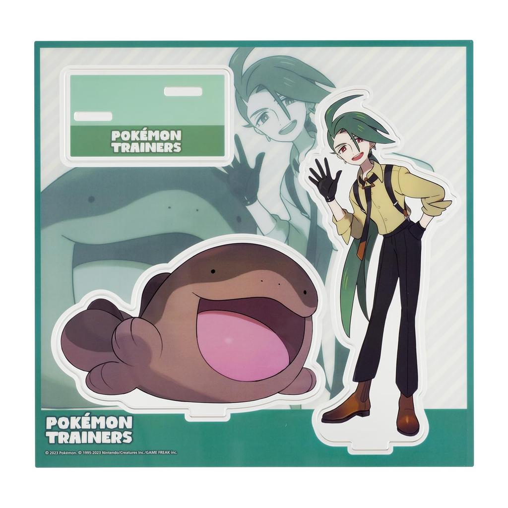 Pokémon Center Original Acrylic Stand POKÉMON TRAINERS Chili & Doro