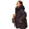 Down Cotton-padded Clothes for Women's Medium and Long Models, New Thickened Hooded Cotton-padded Jackets, Bread Clothes, Cotton-padded Jackets.