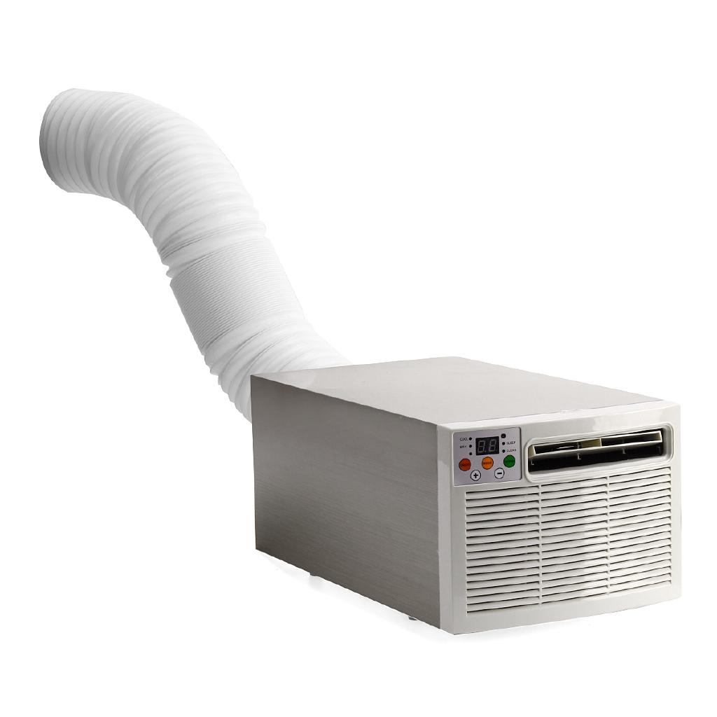 AC 220V 1400W 24hour Digital Display Control Panel Air Conditioner Portable Air Conditioner Cold Cool Timer With Remote Control