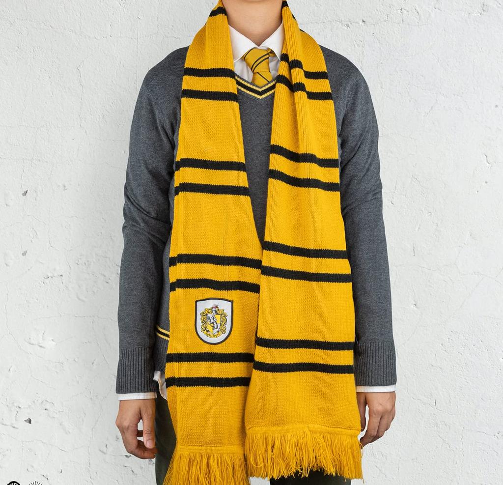 [Cinereplicas] Cinereplicas Harry Potter Echarpe Harry Potter Acrylic Scarf Muffler [Authorized Domestic Distributor] One Size Ultra Soft Fabric Purpl