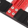 Red Black T Square Clear Scale Precision Measuring Tool Convenient Layout Scriber Tool  Woodworking