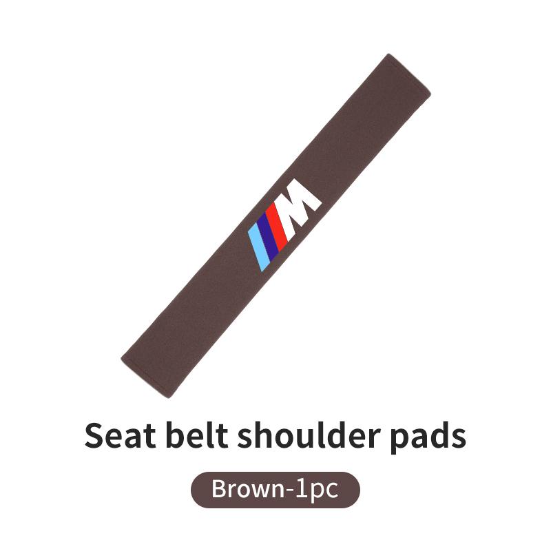 For BMW Car Seat Belt Cover Shoulder Strap Pad Accessories E70 E91 E30 G30 E53 M3 M5 X6 X4 X7 E92 E93 X1 X3 X5 blhn58