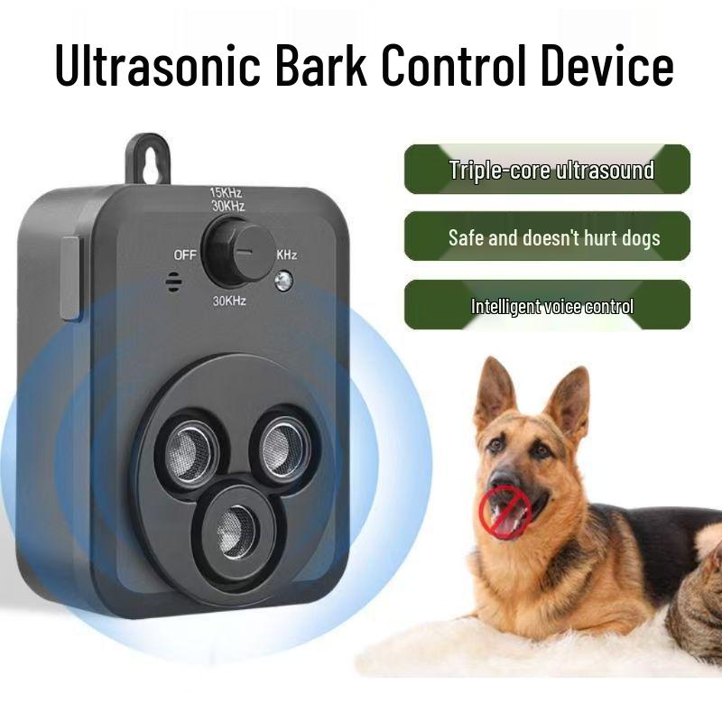 Smart Ultrasonic Anti-Bark Pet Repeller: Indoor/Outdoor Dog & Cat Training Device