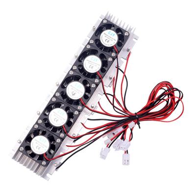 Refrigeratore Termoelettrico Peltier 300W DC12V Condizionatore d'Aria a Semiconduttori Accessori Sistema di Raffreddamento Kit Fai da Te