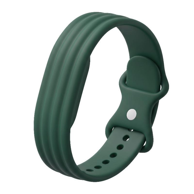 2pcs Style Silicone Strap for Google Fitbit Air Waterproof Durable Sport Band Soft Skin-Friendly Watch Wristband