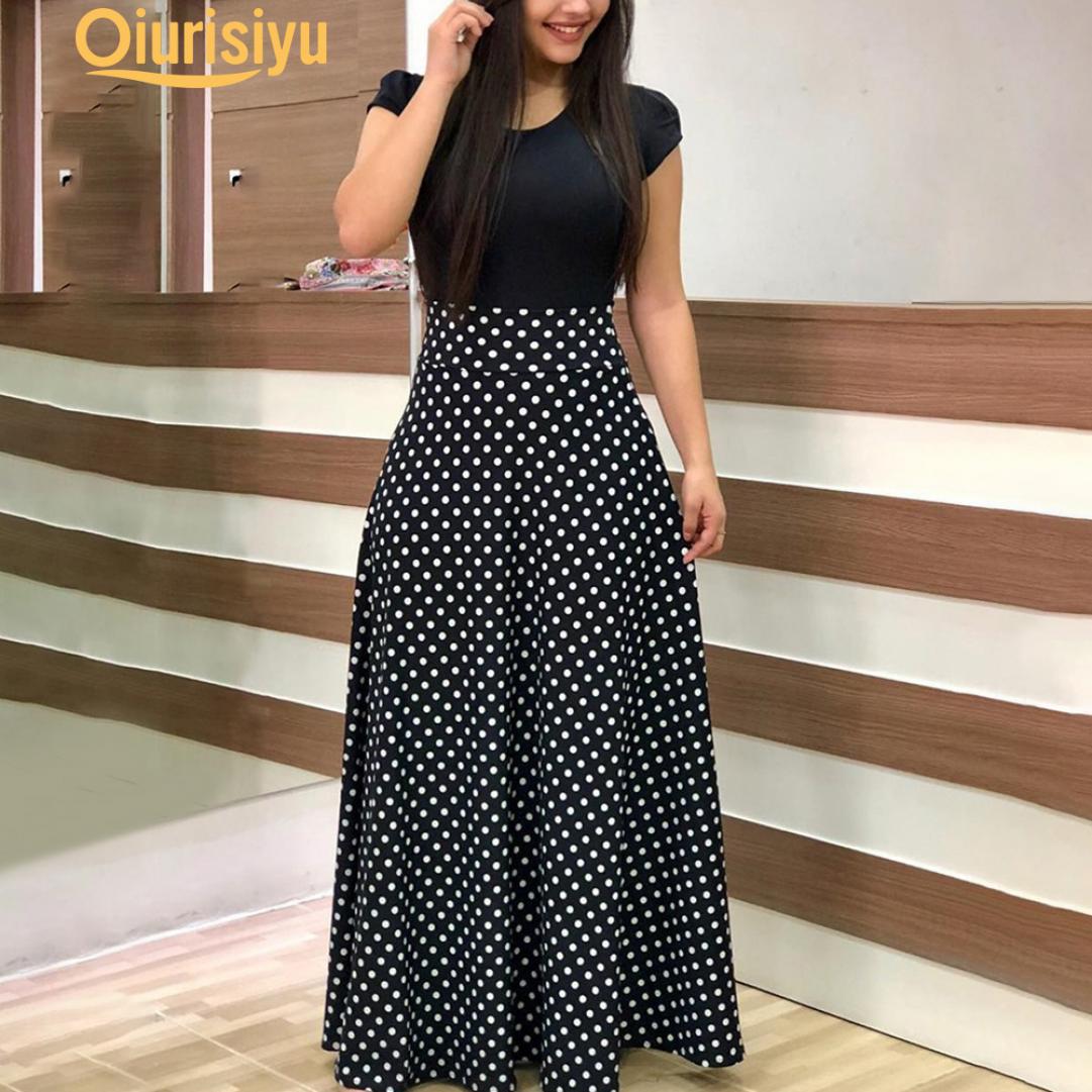 

Женское круглое платье с цветочным принтом и цветными блоками