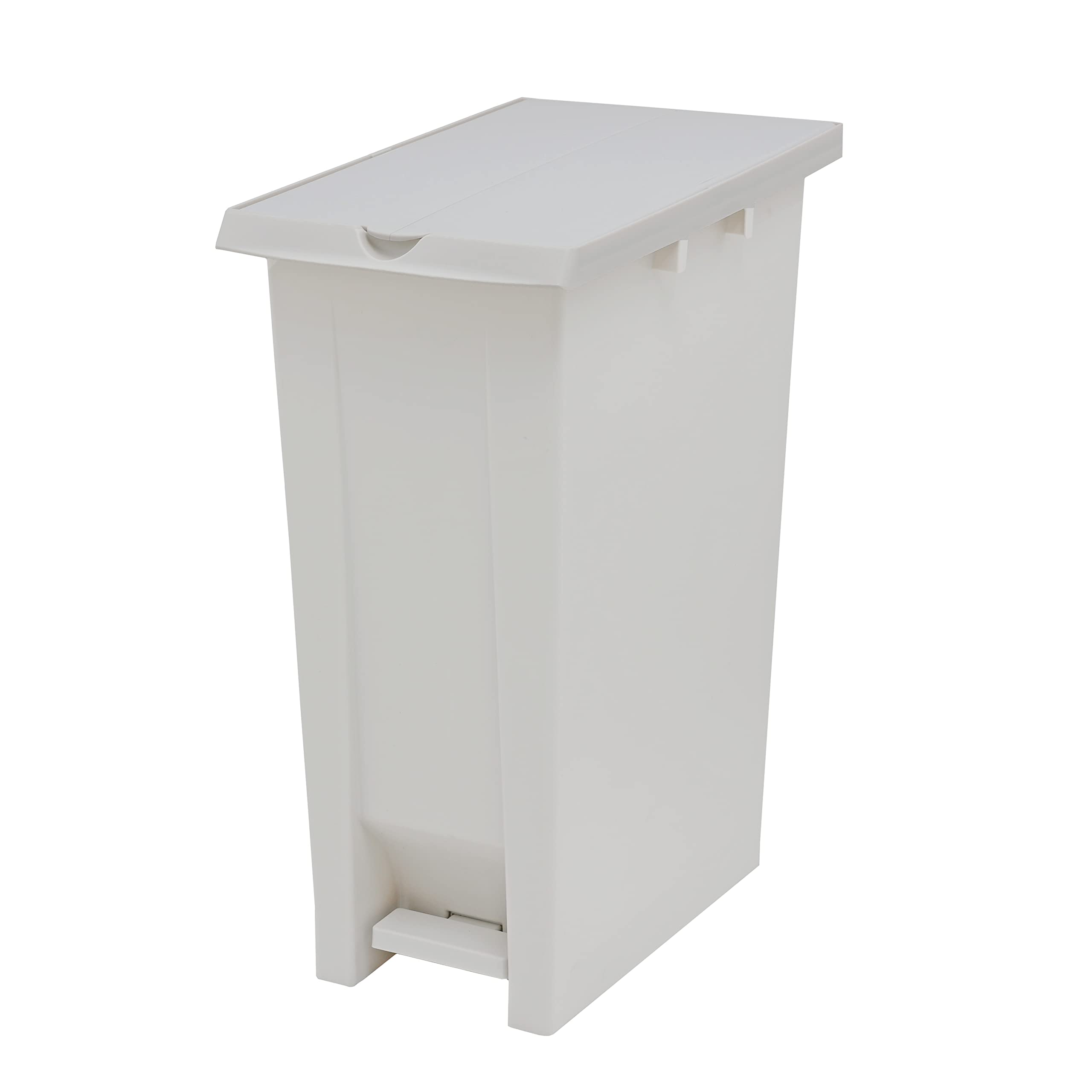 

Captain Stag Педальное ведро #70, Двустворчатое, Белое, Сделано в Японии, UY-7058