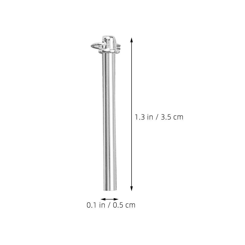 7er Set Faltfächer Schaft Nieten Muttern Metall Ersatzbefestiger Handventilator Reparaturset Dekorative Lüfter Schaftzubehör