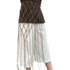Bohemian Netted Fringe Waistband Decorative Tassel Ethnic Design Waist Wrap Handwoven Bikini Cover Up Women's Waist Accessory