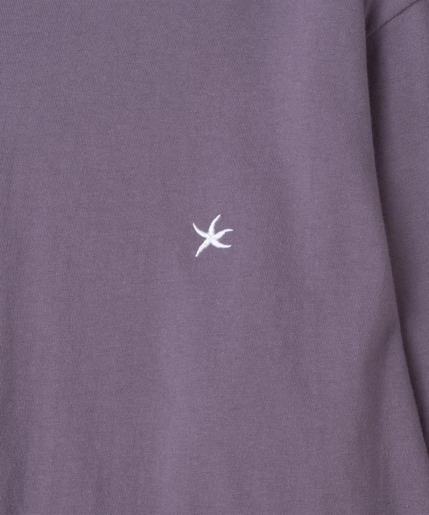 THE COLDEST MOMENT Tcm Starfish Mini Logo Long Sleeve (Purple)
