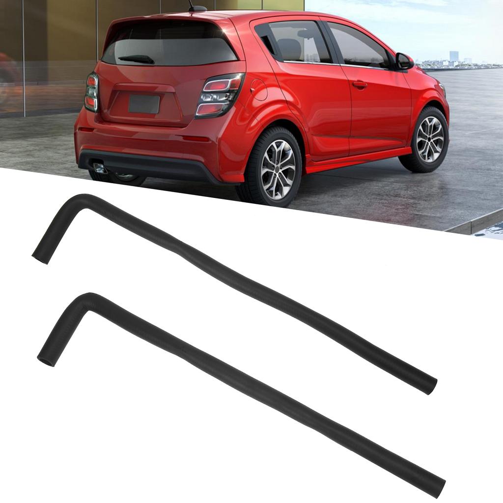 2pcs Swap Heater Hose 90 Degree Molded Heater Hose Kit Fit for Chevrolet LS Series Engine 58in