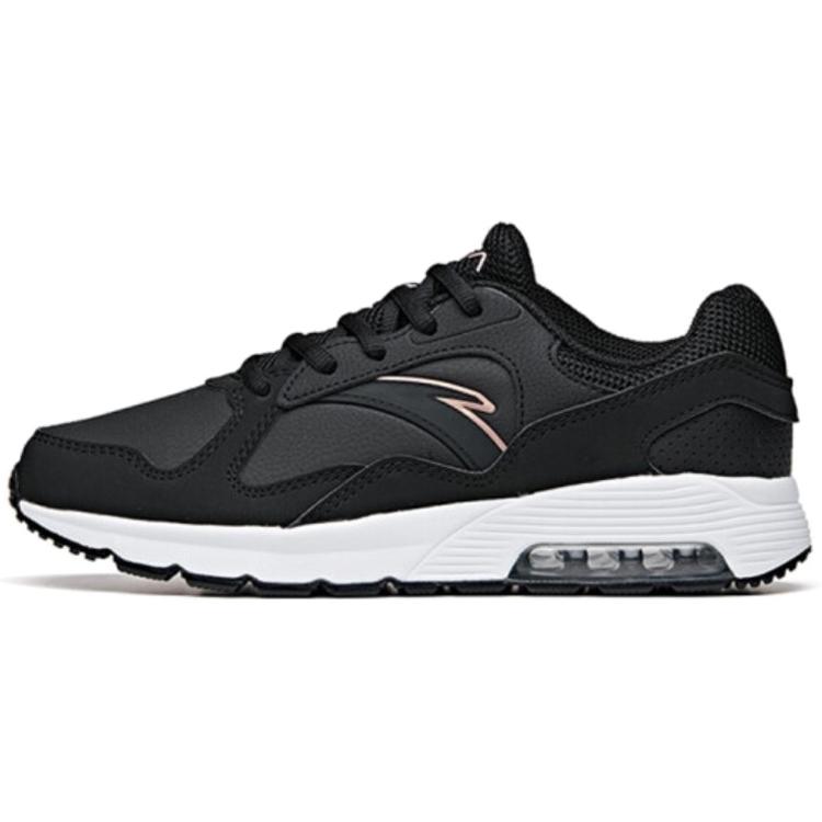 New Anta Variety Training Collection Cushioning Breathable Low Top Training Shoes Women's Black White Gold 122017779-8