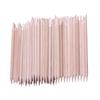 500Pcs Wooden Waxing Sticks for Eyebrow Bikini Hair Removal Smooth Flat Surface Beauty Wood Nail Sticks Manicure Pedicure Tool