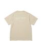 Snow Peak Garment Dyed T-Shirt TS-25AU011, Short Sleeve, Men's and Women's, IVORY, Size L