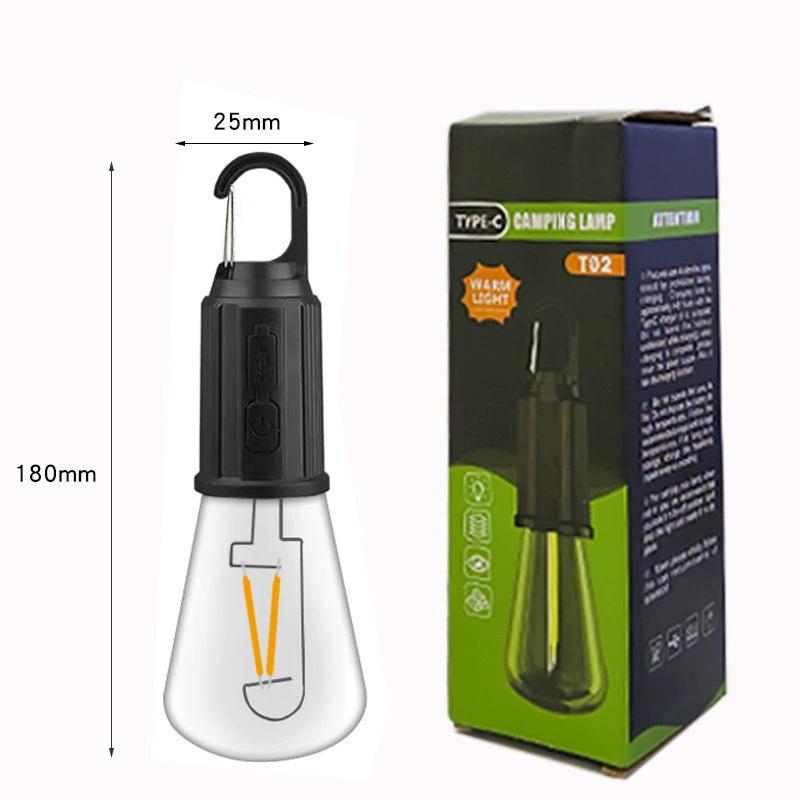 Best-Selling Solar Rechargeable Camping Light - Portable Spherical Tent Bulb