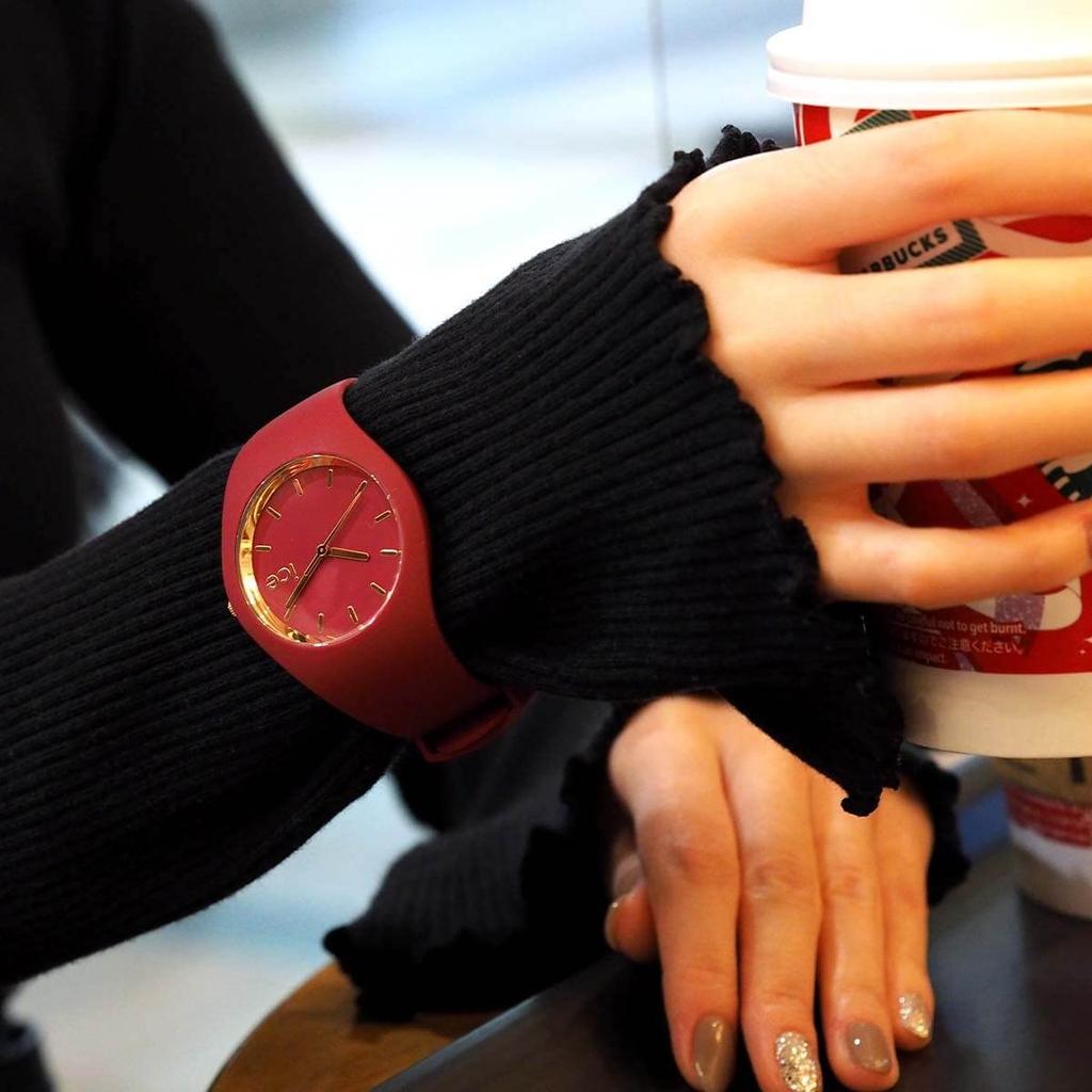 Authorized Ice Watch Women's Watch 018647 ICE grace Classy Red Medium