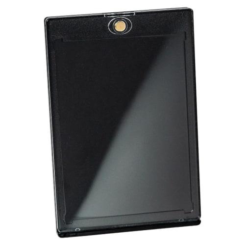FUNKS Magnetic Loader, Black, Card Loader, Black, Trading Cards, 35pt Loader, Trading Card Case, UV Protection, Magnetic Holder, Protection, Storage,