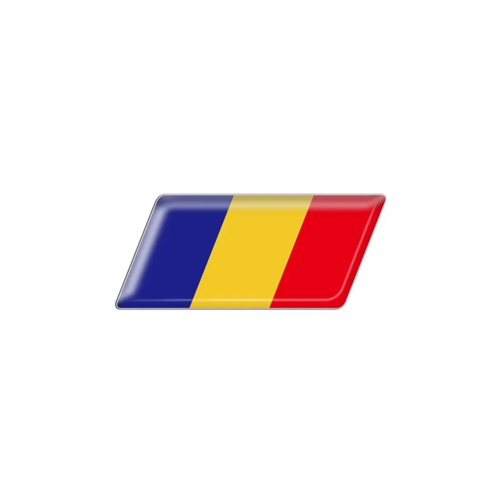3D Epoxy Car Styling Body Trunk Decor Sticker with Bangladesh Kurdistan Israel Brazil Palestine Poland France Flag Emblem