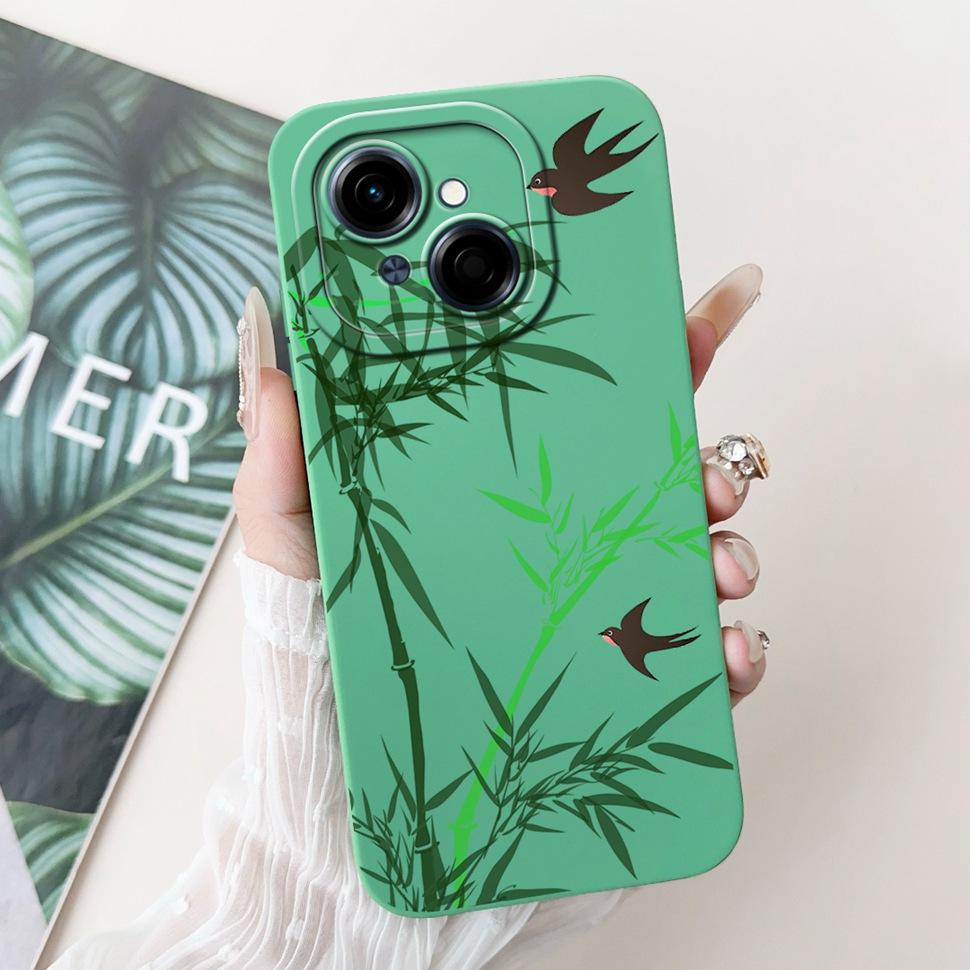 Cute Panda For Tecno Spark Go 1 2024 Case Soft Silicone Cover For Tecno Spark Go 2025 SparkGo 1 Go1 Pop 9 Pop9 Case Bags 6.67"