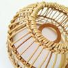 Rattan Lamp Shade Handmade Light Fixture Round Rattan Basket Chandelier Lamp Shade Lamp Shade for Kitchens Living Room
