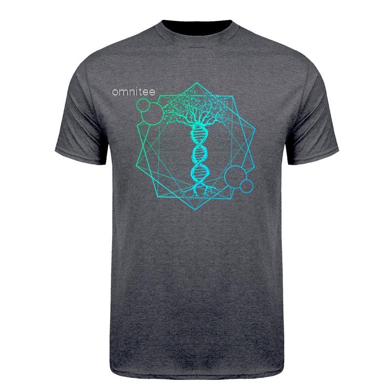 Funny Tree Of Life DNA Geek T Shirt Unisex Graphic Cotton Streetwear Short Sleeve Cotton Summer Style Tshirt Unisexs Clothing HJ022
