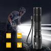 Strong tactical flashlight military zoom rechargeable ip67 searchlight father's day