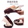 New soft-soled leather women's square dance casual single shoes leather soft-soled middle-aged and elderly dance shoes