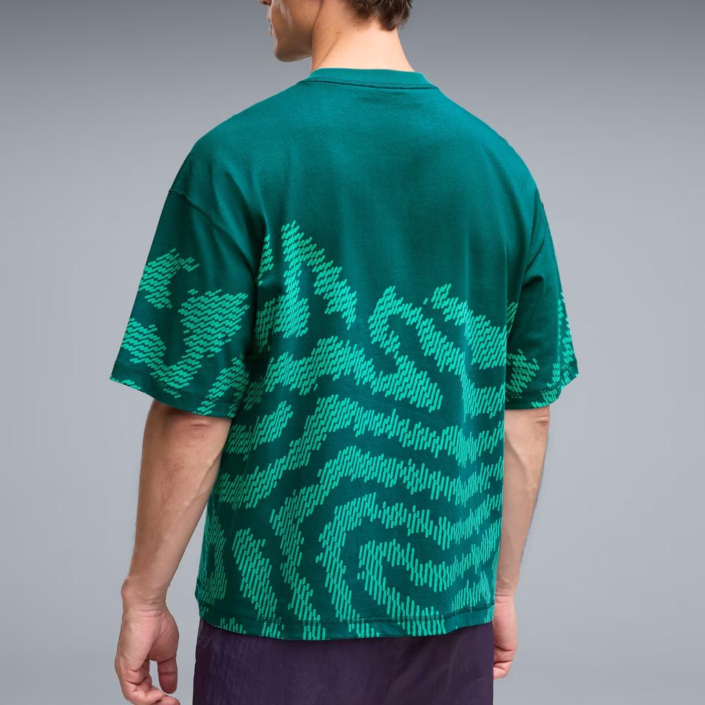 Puma X Portugal Collaboration Salehe Bembury King Loose Fit Crew Neck T-Shirt Unisex Tops 635102-41