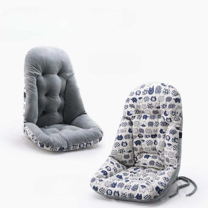 Integrated Office Seat Cushions Backrest Cushion Waist Protection Seat Backrest Cushion Student Dormitory Chair Buttocks Cushion