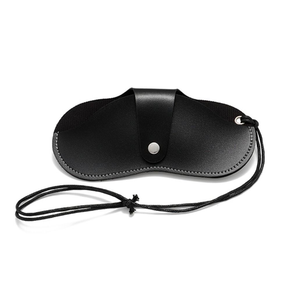 Halter Sunglasses Storage Clip Solid Color Eyeglasses Case Glasses Storage Bag  Sunglasses Pouch