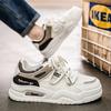 Fashion Casual Flat Shoes Men's 2025 Spring New Low Top Mesh Breathable Sports Shoes Fashion Trend Comfortable Lace-up Chunky sneakers