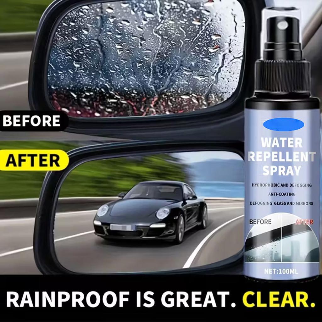 Car Rearview Mirror -rain Spray -fog Agent Rainy Day Car Window Glass Oil Film Removal Spray  100ml