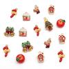 Christmas Series Pendant Alloy Mini Hand-Painted Snowman Apple Charms For DIY Handmade Necklaces Jewelry Making