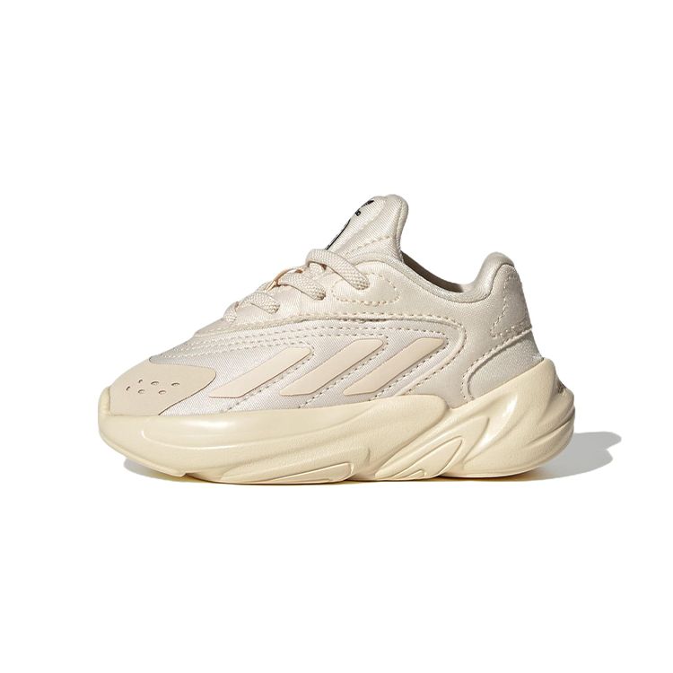Adidas Originals Ozelia El I Durable Low-Top Walking Shoes Baby Shoes Beige GW7215